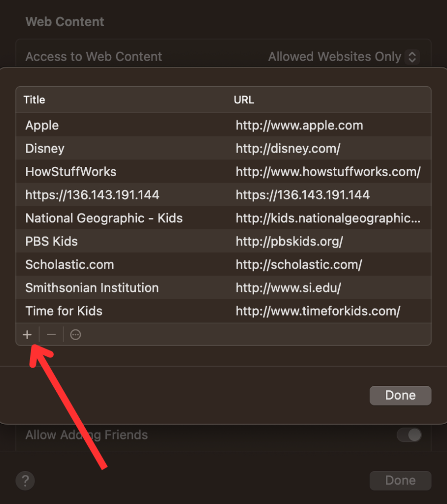 The final step so you know how to whitelist a website.