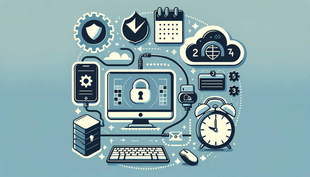 Schedule regular backups to avoid losing data from malicious code.
