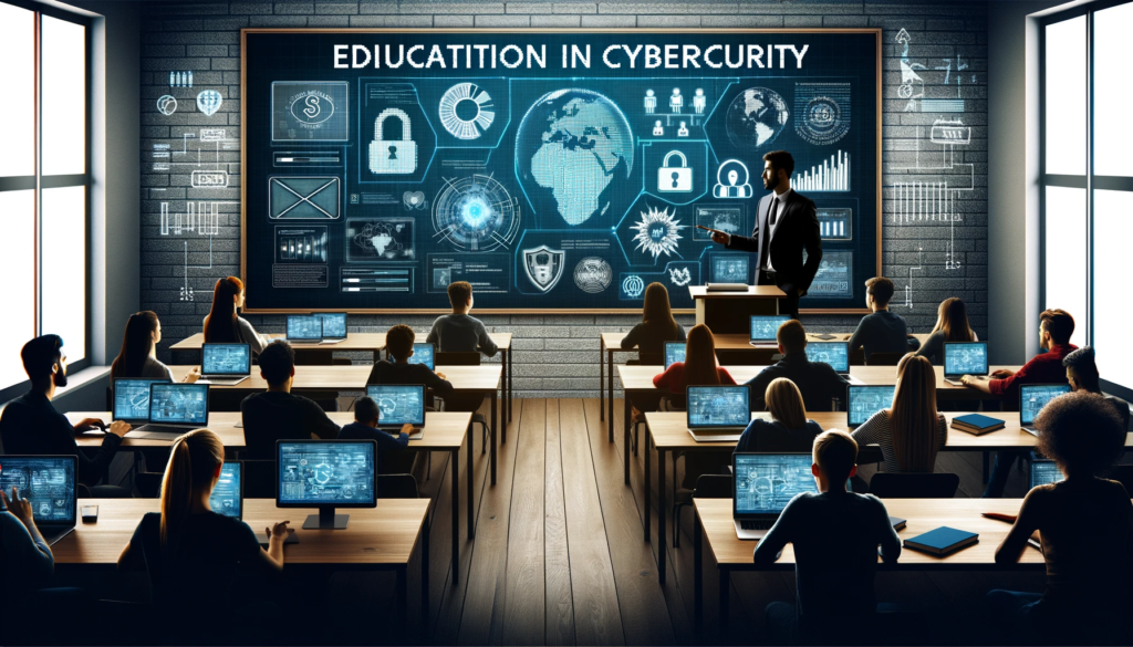 Cybersecurity education is growing every year.