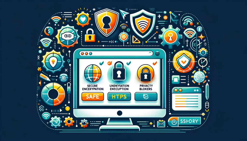 Using a safe browser is important to avoid downloading malicious code.
